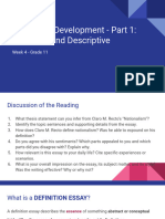 PD1 - Definition and Descriptive