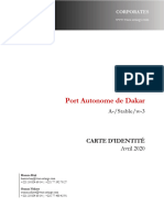 PAD - Carte D'identite - Avril 2020