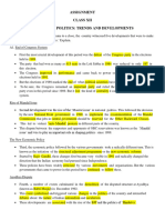 CHP 9 - B2 INDIAN POLITICS TRENDS