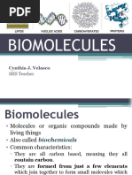 4 Biomolecules