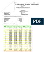 Calculation On Credit