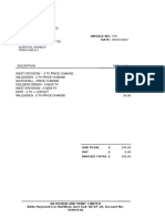 Description Net Value: Invoice No: 479 DATE: 03/07/2023