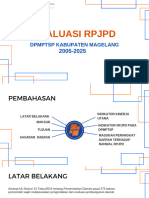 Evaluasi RPJPD DPMPTSP