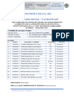 Ii Informe - Proyeccion Social Yachaywasi