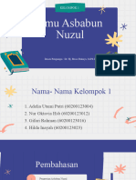 Ilmu Asbabun Nuzul Kelompok 1