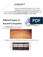 ICT Lesson 1 and 2