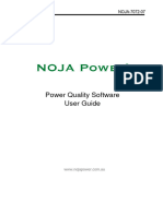 NOJA-7072-07-En Power Quality Software User Guide
