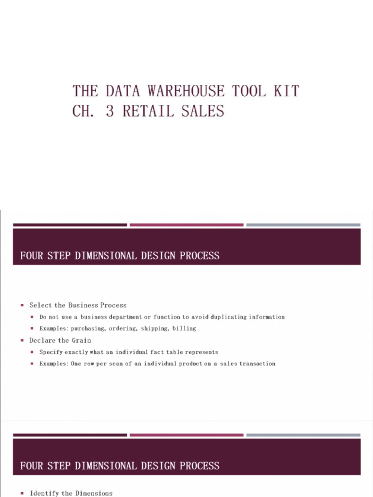 DWH Sample | PDF