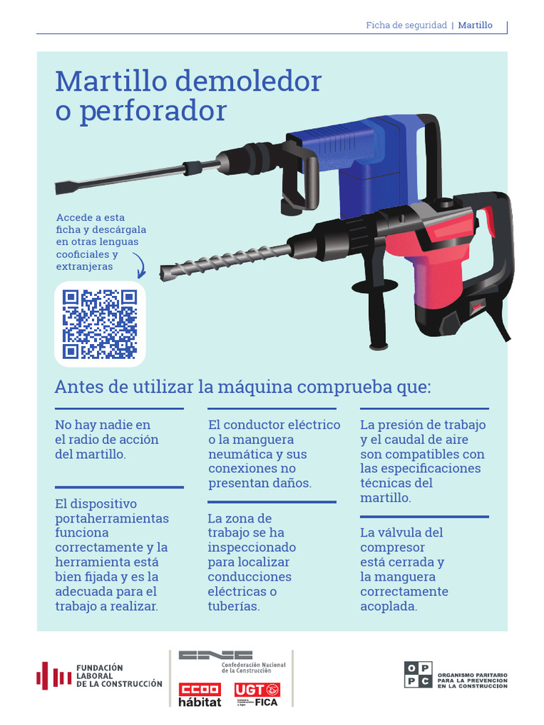 Seguridad en Uso de Martillos | PDF | Martillo | Herramientas