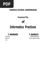 XII IP Practical File 1 Complete