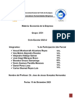 Licenciatura Humanidades-Empresa: Universidad Estatal Del Valle de Ecatepec