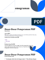 Modul Pemograman PHP