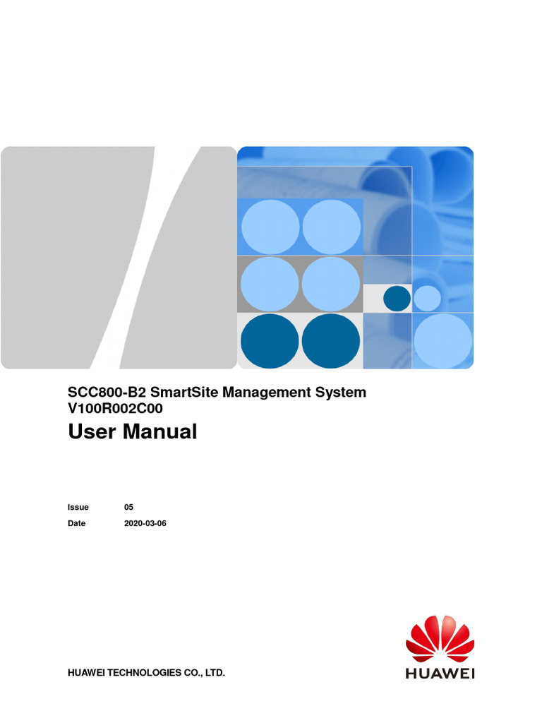 SmartSite Management System V100R002C00 User Manual | PDF | Power ...