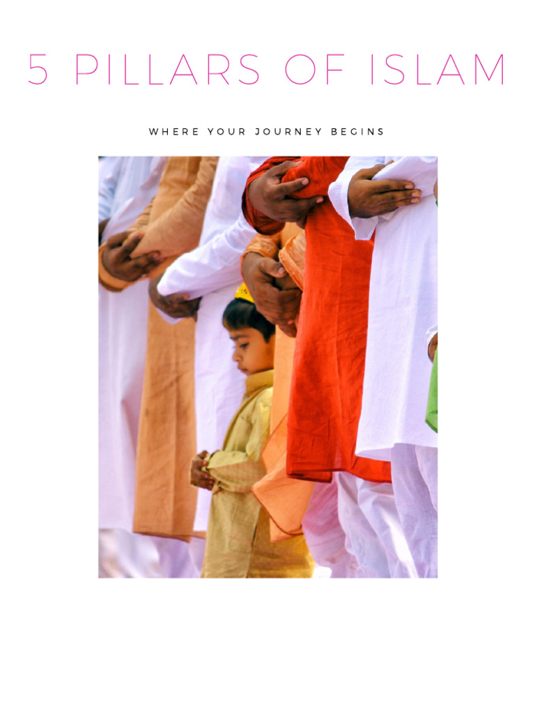 5 Pillars of Islam PDF Sharia Religious Faiths