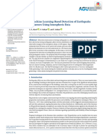 Akyol, A. A., Arikan, O., & Arikan, F. (2020) - A Machine Learning Based Detection of Earthquake Precursors Using Ionospheric Data