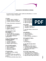 Teste de Avaliação Comportamental