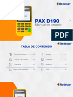 Manual Pax d190