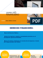 III. Generalidades Del Derecho Financiero.
