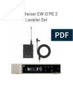 Micro HF Cravate Sennheisen Ewdm2