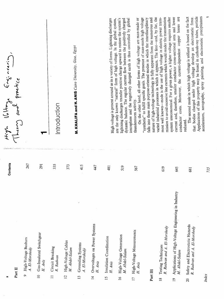 HV Intro HighVoltage Engineering Theory and Practice PDF