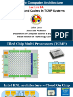 Qos of Noc and Caches in TCMP Systems: Lecture 6A