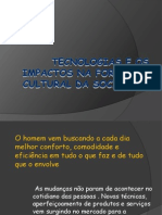 Tecnologias e Os Impactos Na Formação Cultural Da