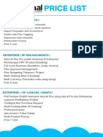 Jurnal - New Pricing