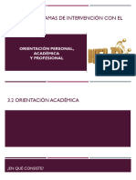 TEMA 3.2, Orientacion Académica 2022 2023