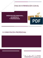 TEMA 3.3, Orientacion Profesional 2022 2023