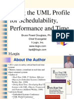 Using The UML Profile For Schedulability, Performance and Time