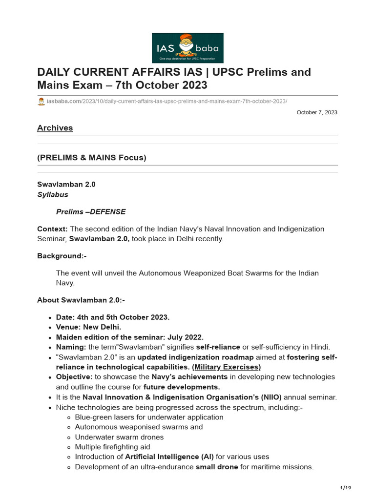 daily-current-affairs-ias-upsc-prelims-and-mains-exam-7th-october-2023