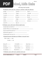 Grade 2 Amharic Final Exam | PDF