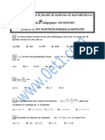 Concours Med 2005