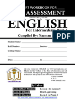 1st Year English Self-Assessment