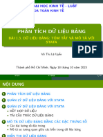 1.4 - Slides Bai Giang - Phan Tich Du Lieu Bang Stata