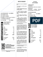 Documento Auxiliar de Bilhete de Passagem Eletrônico Bilhete de Embarque