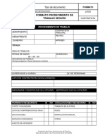 Gapob-F-017 - Formato Procedimiento Trabajo Seguro