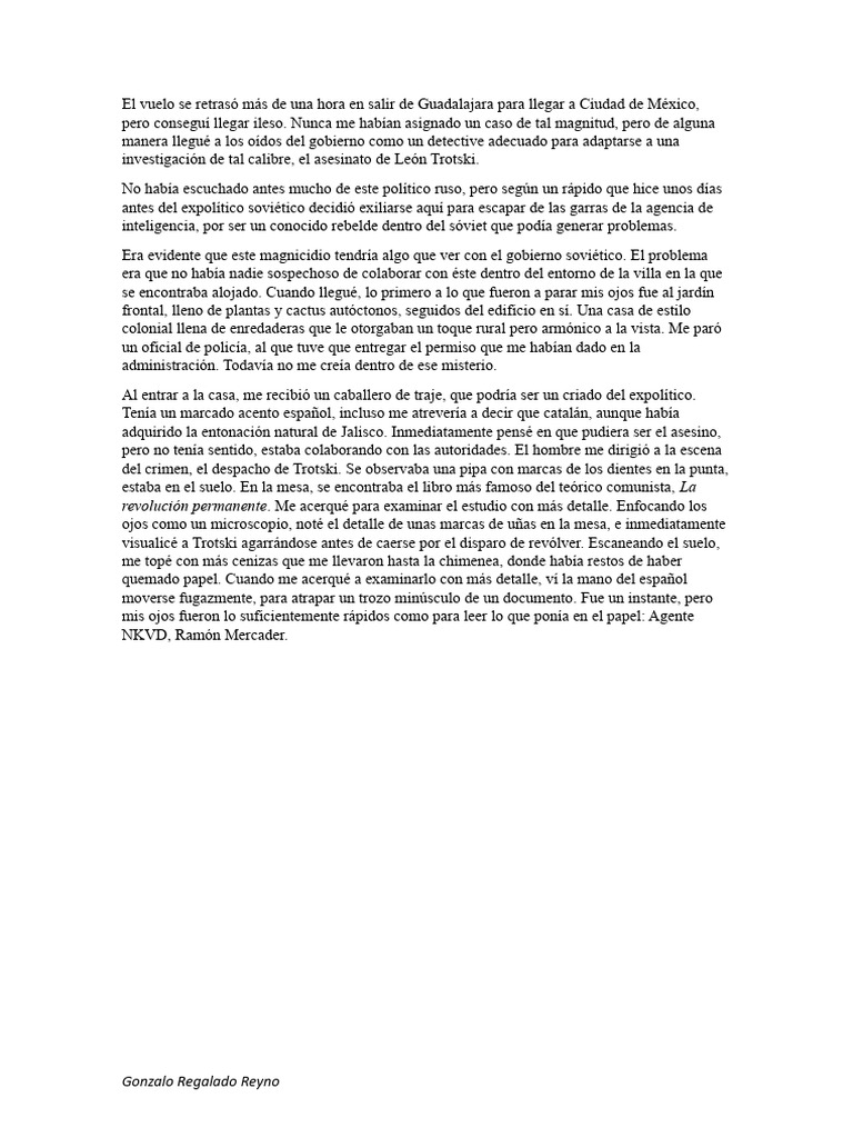 El Asesinato de Leon Trotski PDF