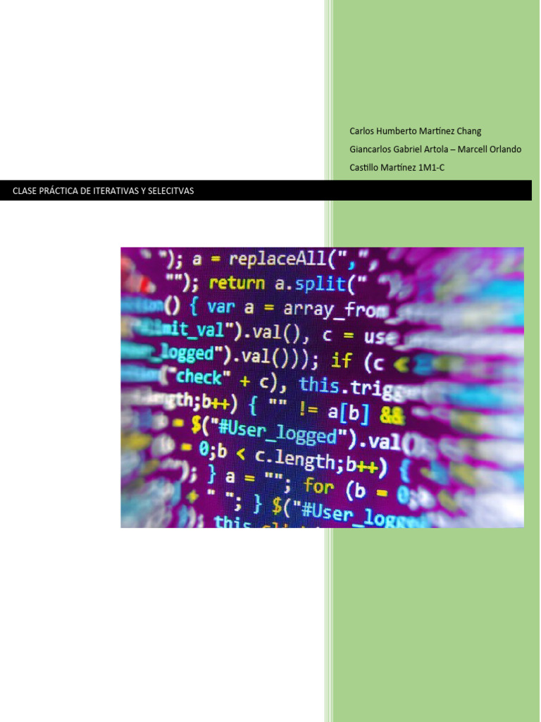Clase Practica 2 | PDF | Programación de computadoras | Ingeniería de ...