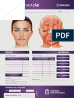 Plano de Aplicação: Botox Juvéderm