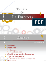 Técnica de Pregunta