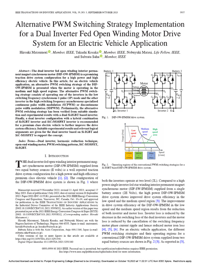 PWM Inverter | PDF