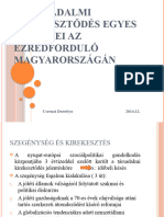 A Társadalmi Kirekesztődés Egyes Kérdései Az Ezredforduló Magyarországán