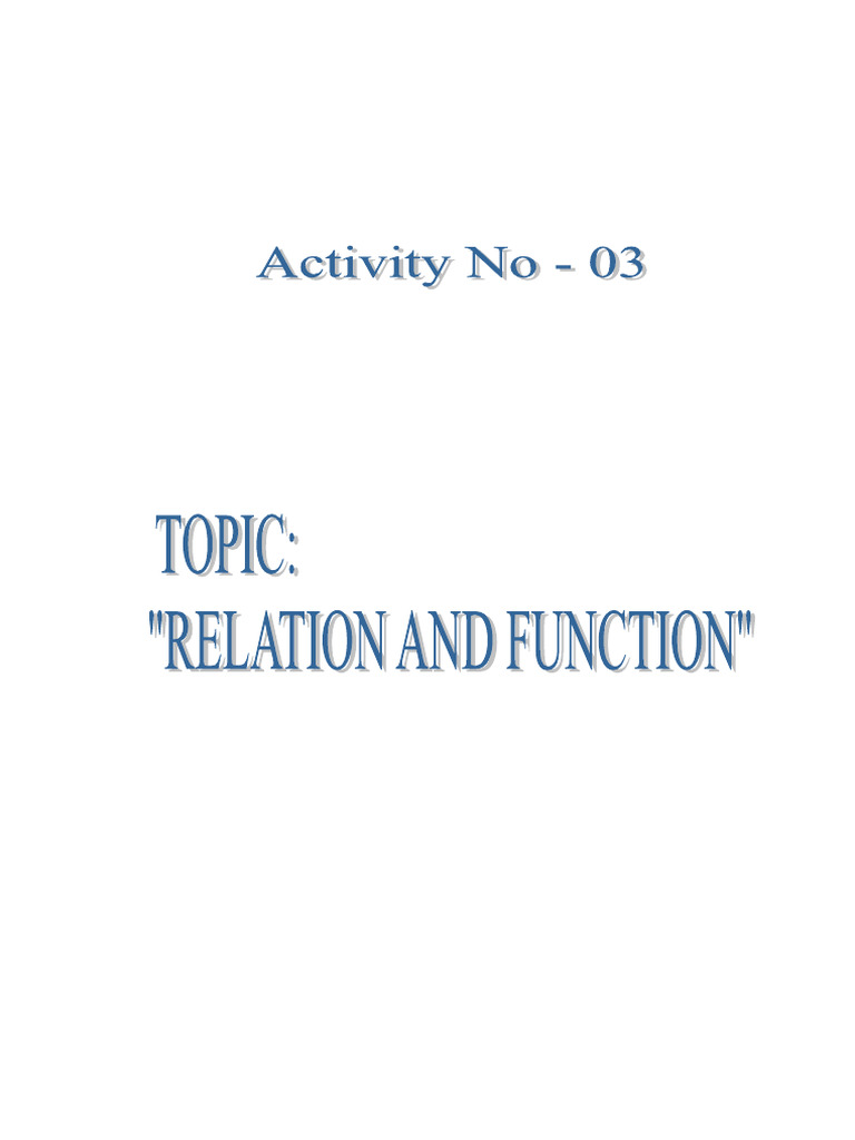 Demonstrating Not One-One But Onto Function | PDF | Function (Mathematics)