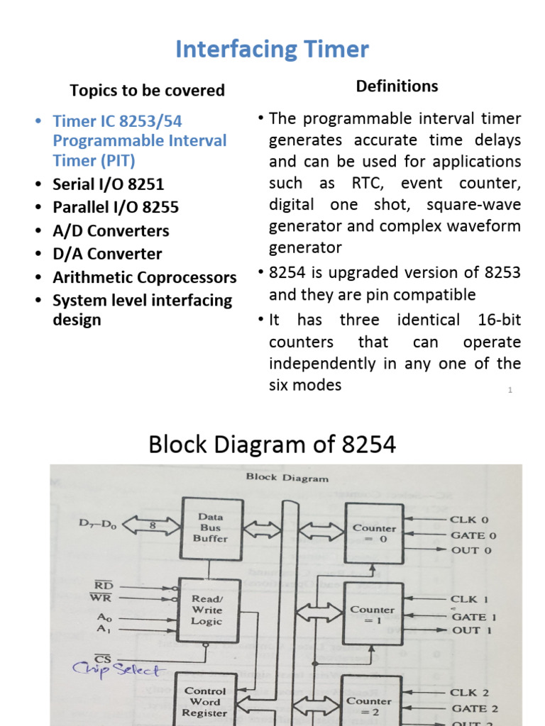 Interfacing With Timer PDF Electronic Engineering Computer