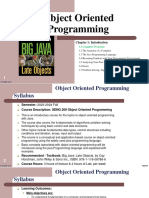 Presentation For Object Oriented Programming