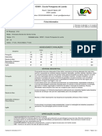 Ficha Informativa (9142) Erickssana Correia (Período - 1P, 2P) (Avaliação - 2P)