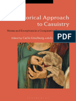 Carlo Ginzburg - Lucio Biasiori (editors) - A Historical Approach to Casuistry - Norms and Exceptions in a Comparative Perspective-Bloomsbury Academic (2019)