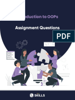 020 Assignment Questions - Introduction To OOPs