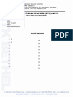 Contoh Kunci Jawaban (Kelas) - (Mapel) PTS